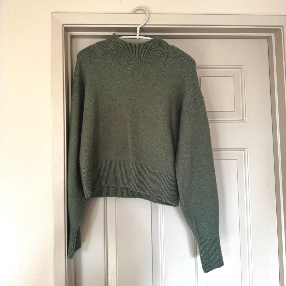 & Other Stories Green Sweater